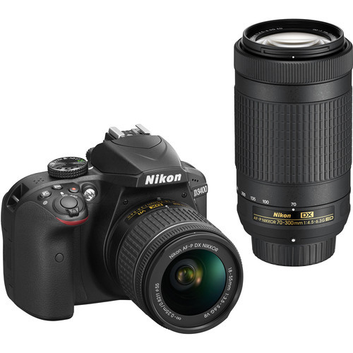 Nikon D3400 With 18-55mm & 70-300mm